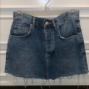 Jean Mini Skirt